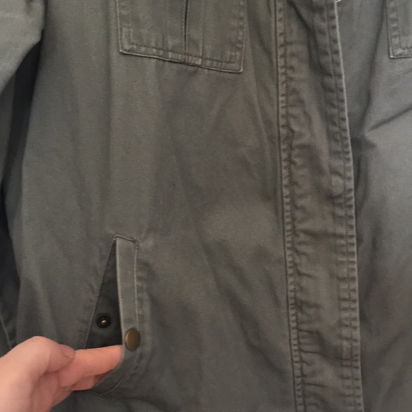 Light khaki jacket made by Style &Co. size 1x - Picture 7 of 7